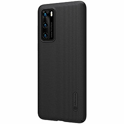 Alive Records Nillkin Super Frosted Shield - Coque pour Huawei P40 (Noir)