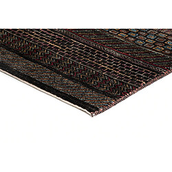 Avis Vidal Tapis de laine 298x199 noir Juma