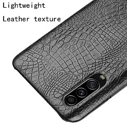 Acheter Wewoo Coque Rigide Pour Galaxy A90 5G antichoc Crocodile Texture PC + Etui PU Noir