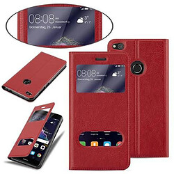 Cadorabo Coque Huawei P8 LITE 2017 / P9 LITE 2017 Etui en Rouge pas cher