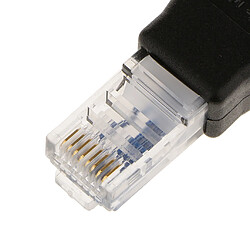 RJ45 Mâle à USB Femelle Adaptateur Convertisseur Prise De ROuteur Réseau Connectivité LAN Prise Jack Ethernet RJ45 Porte Fente pas cher