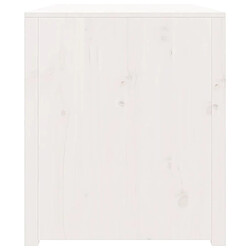 Acheter vidaXL Armoire de cuisine d'extérieur blanc bois de pin massif