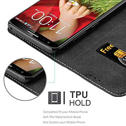 Acheter Cadorabo Coque LG G2 Etui en Noir