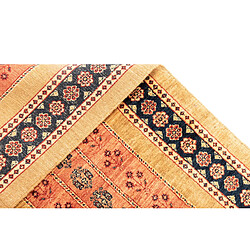 Vidal Tapis de couloir en laine 208x83 brun Kashkuli pas cher