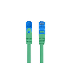 Patchcord kat.6a S/FTP CCA 1.5m zielony