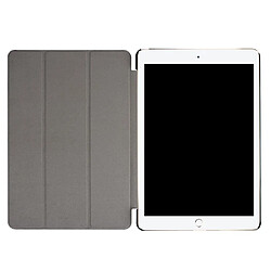 Etui en PU support triple gris pour votre Apple iPad Air 10.5 (2019)/Pro 10.5 pouces (2017)