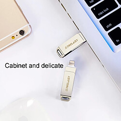 Wewoo Clé USB pour iPhone X / 8 & 8 Plus / 7 & 7 Plus / 6 & 6s & 6 Plus & 6s Plus / iPad MagicDisk Mini Apple MFi 32 Go Lightning à USB 3.0 Flash Drive avec fonction d'empreintes digitales, pas cher