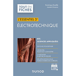 L'essentiel d'électrotechnique : BTS sciences appliquées