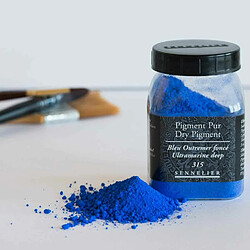 Avis Raphael Pigment pour création de peinture - pot 85 g - Bleu outremer foncé