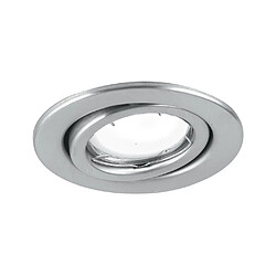 Fan Europe Downlight Encastrable LED 3 Lumières Réglable Nickel 400lm 3000K 10x8.5cm