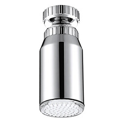 Wewoo Pommeau de douche argent LED Capteur de température RVB Robinet Lumière Glow Eau Douche, Taille: 78 x 30mm, Interface: 22mm