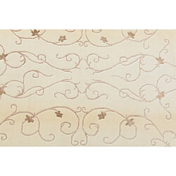 Vidal Tapis de laine 244x170 beige Darya pas cher