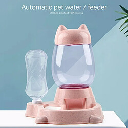 Universal Alimentateur automatique de 2,2 litres pour animaux domestiques pour chiens et chats Bol d &'eau pour chiens Alimentateur pour chats Distributeur de grande capacité pour animaux domestiques pour chats et chiens 2 | Fournitures d &'alimentation pour chats