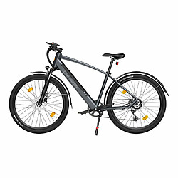 Vélo électrique ADO DECE 300C - Moteur 250W Batterie 36V10.4Ah Assisté Autonomie 90KM Freins à Disque Hydrauliques - Gris