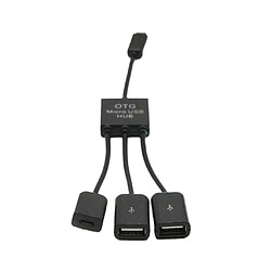 Avis 3 en 1 OTG Câble Téléphone portable adaptateur