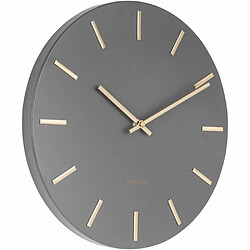 Acheter Horloge en métal Charm Gris - Karlsson