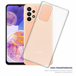 Cadorabo Coque Samsung Galaxy A23 4G / 5G Etui en Transparent