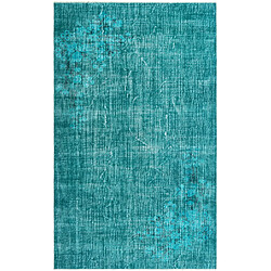 Vidal Tapis de laine 282x175 turquoise Ultra Vintage