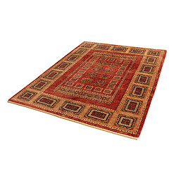 Avis Vidal Tapis de laine 187x146 rouge Kashkuli