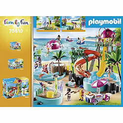 Acheter Playmobil® Playmobil Family Fun Piscine avec jet d'eau