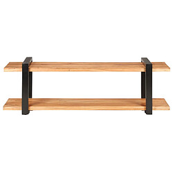 Maison Chic Meuble TV scandinave - Banc TV pour salon 130x40x40 cm Bois d'acacia solide -MN81353