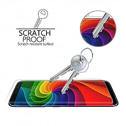 Crazy Kase Film Galaxy S8 Plus protection écran verre trempé contour doré