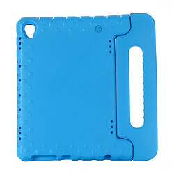 Coque en TPU mousse EVA antichoc avec support bleu pour votre Huawei MediaPad M6 10.8 pouces