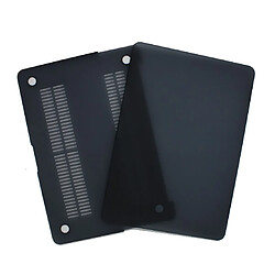 Coque Silicone MacBook Air 13" A1466 Noir Matte - Reconditionné