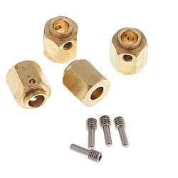 Adaptateur Hexagonal De Moyeux De Roue Hexagonaux 4 Pièces Pour TRX4 RC Crawler 12mm