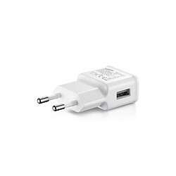 Chargeur secteur 2A + cable blanc SAMSUNG pour Galaxy Note 2