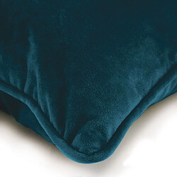 Avis Thedecofactory VELOURS - Coussin en velours bleu intense 60x40