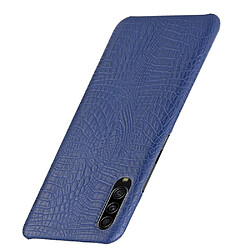 Avis Wewoo Coque Rigide Pour Galaxy A90 5G antichoc Crocodile Texture PC + Etui PU Bleu