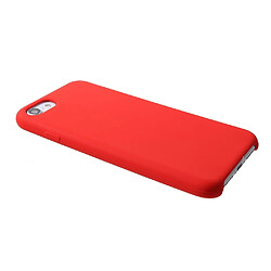 Acheter Coque en silicone soyeux solide rouge pour votre Apple iPhone 8/7 4.7 inch