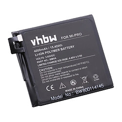 vhbw Li-Polymère batterie 4000mAh (3.85V) pour téléphone portable mobil smartphone comme Xiaomi BM4a