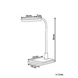 Avis Beliani Lampe de bureau CENTAURUS Blanc