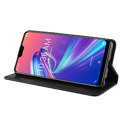 Wewoo Housse Coque Étui en cuir à boucle magnétique avec texture rétro pour Asus Zenfone Max Plus M2 et ZB634KL / Zenfone Shot ZB634KLavec porte-cartes et noir pas cher