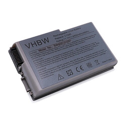 vhbw batterie compatible avec Dell Precision M20 laptop (4400mAh, 11,1V, Li-Ion, argent)