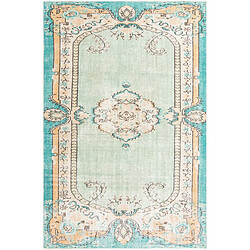 Vidal Tapis de laine 269x178 vert Ultra Vintage