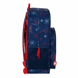 Spiderman Cartable Spider-Man Neon Blue marine 33 x 42 x 14 cm