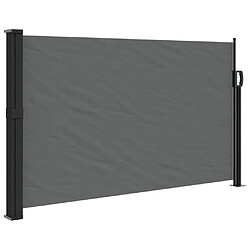 vidaXL Auvent latéral rétractable anthracite 120x600 cm