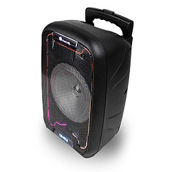 Avis NGS Wild Samba Enceinte sans fil portable 30W avec des lumières RGB et compatible avec la technologie Bluetooth. USB/TF/AUX IN