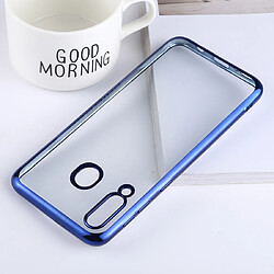 Wewoo Coque Souple Ultra-mince étui de protection arrière en TPU de galvanoplastie pour Galaxy M30 bleu