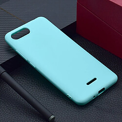 Wewoo Coque Souple Pour Xiaomi Redmi en TPU de couleur Candy 6A Vert