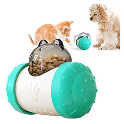 Universal Chien chat bol d'élevage lent jouet conteneur de nourriture pour animaux de compagnie distributeur jouet pliable interactif boîte de traitement réglable sans électronique | jouets pour chat