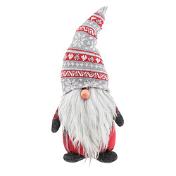 Santa Gnome Peluche D'anniversaire Présente Maison De Vacances Décor De Table Red Cap