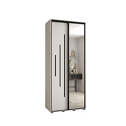 Abiks Meble Armoire Davos 13 À Portes Coulissantes 235,2/100/45 2 Portes