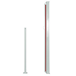 Avis Maison Chic Auvent latéral rétractable de balcon | Store extérieur | Auvent solaire 160 x 500 cm Rouge -GKD79566