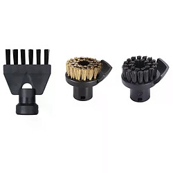 Accessoires de nettoyeur vapeur pour KARCHER SC1 SC2 SC3 SC4 SC5, brosse ronde grattoir et brosse plate, brosse fendue