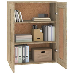 Avis vidaXL Armoire murale chêne sonoma 69,5x32,5x90 cm bois ingénierie