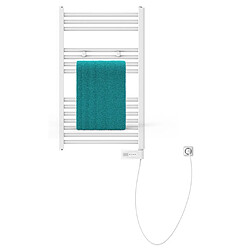 Avis EISL Radiateur de salle de bain avec minuterie Blanc 80x50x15 cm